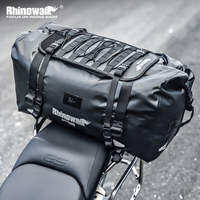 Rhinowalk | Waterproof Motorcycle Tail Bag Bike Storage Bag for Riders Versatile Backpack Design Durable Material for Cycling Travel and Daily Use