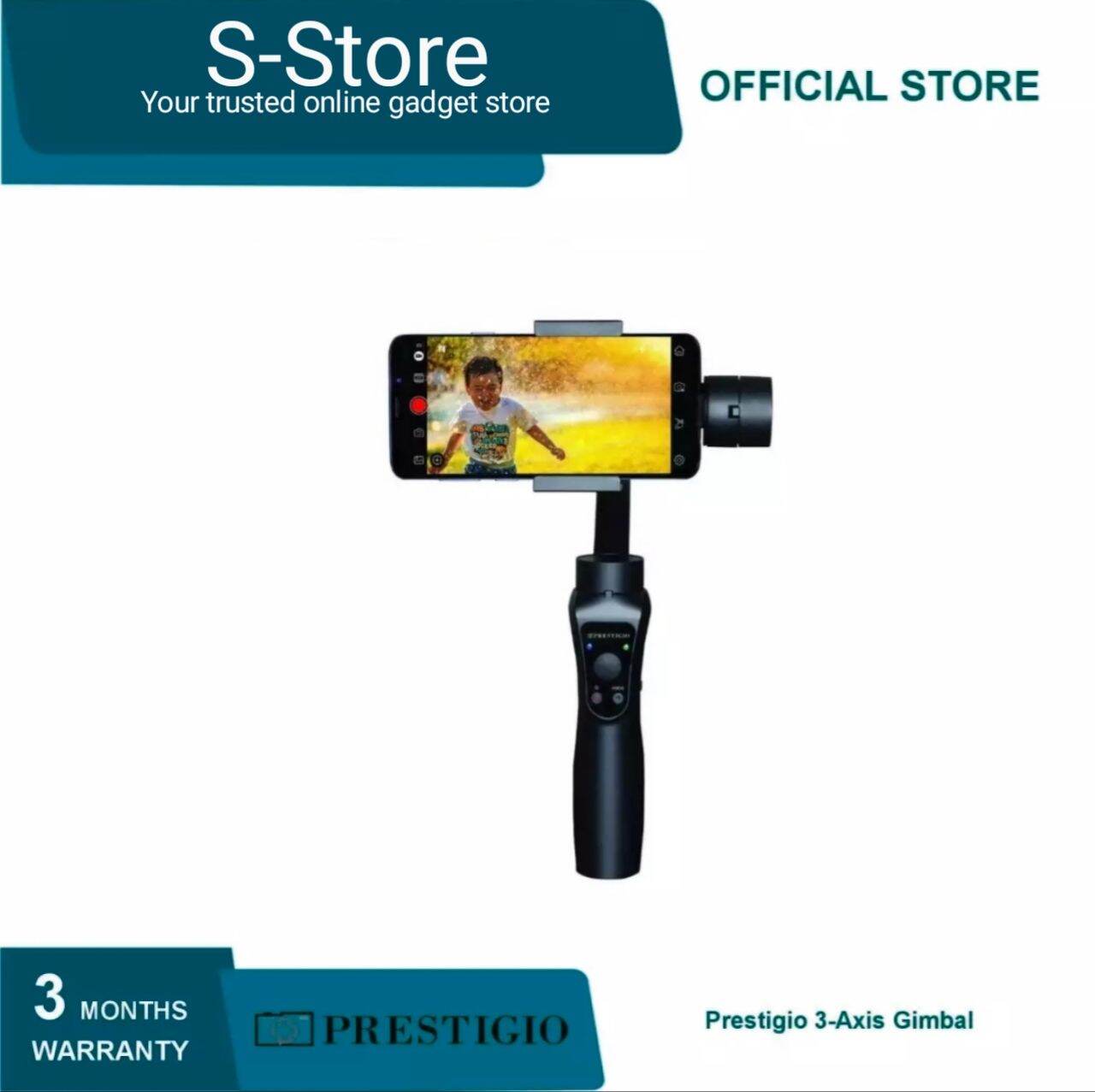 Prestigio 3-Axis Phone Stabilizer Gimbal — S-Store