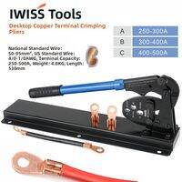 Iwiss | Copper Lug Terminal Crimping Pliers 5-200A