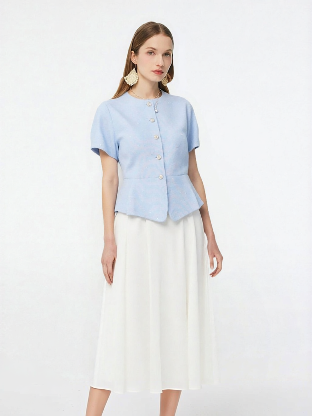 Gloria | Elegant Women's Little Charming Style Outfit 2 Pieces Presyo 8,348 Piso*Libreng Shipping