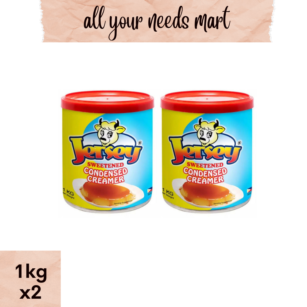 Jersey Sweetened Condensed Creamer 1kg x2 Lazada PH