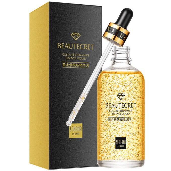 Senana Marina 24K Gold Essence Liquid Hydrating Moisturizing Improving ...