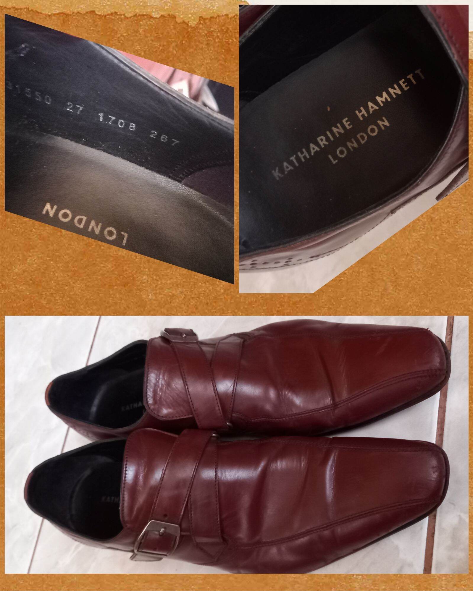 KATHARINE HAMNETT LONDON Dress Shoes Refurbished (Japan