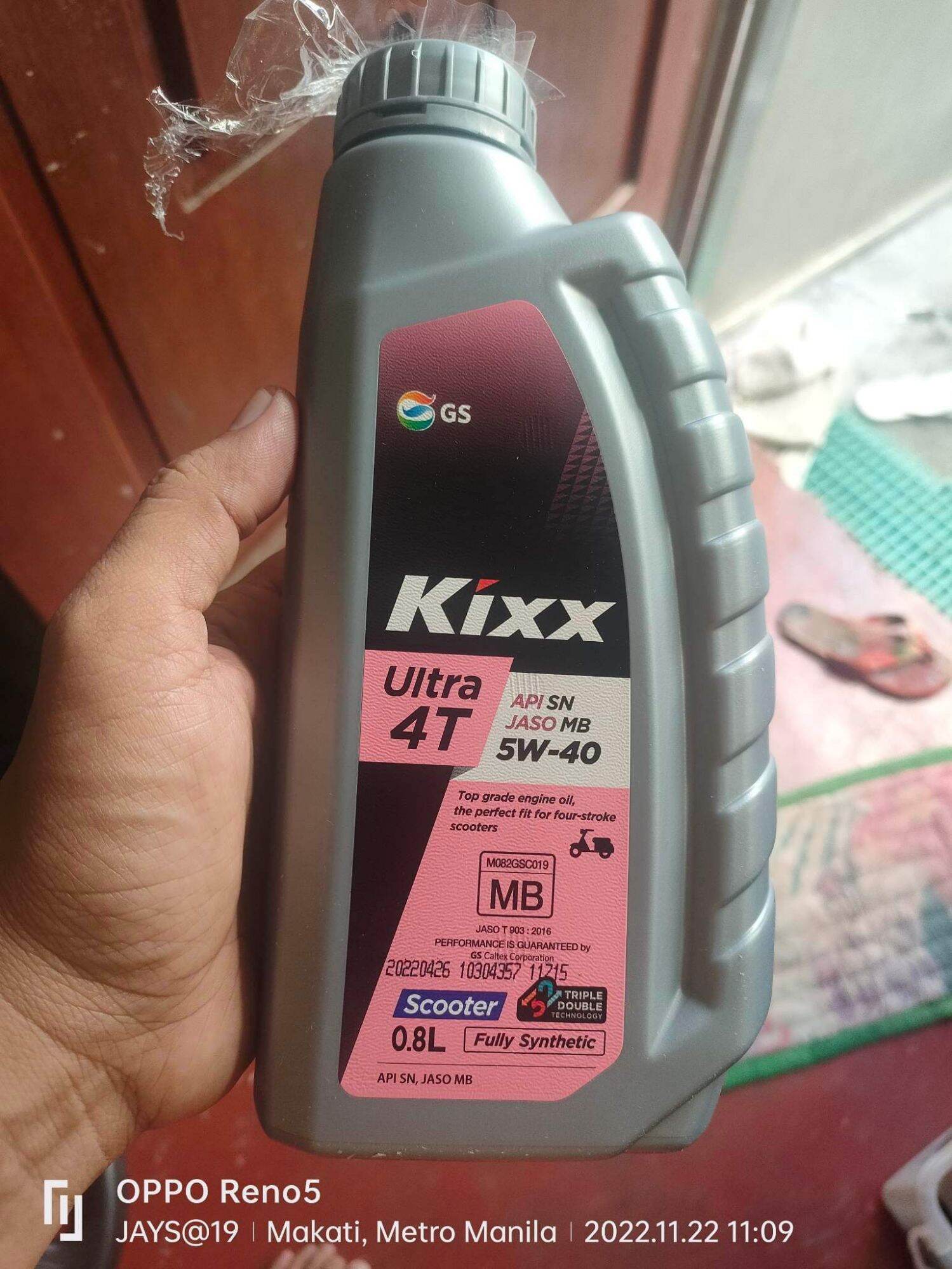 KIXX ENGINE OIL 800ML FULLY SYNTHETIC Lazada PH