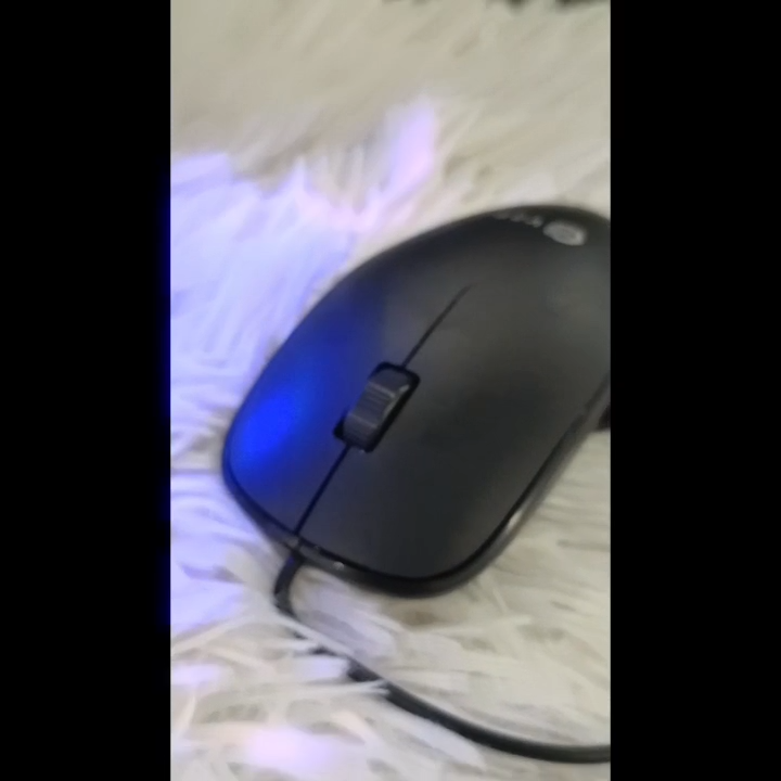 V2S MS102 Wired Gaming Mouse Black Office Gaming Wired RGB Lightweight Design Mouse