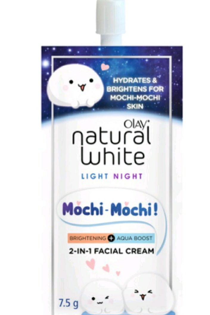 Olay Mochi Mochi Lighr Night Cream Sachet