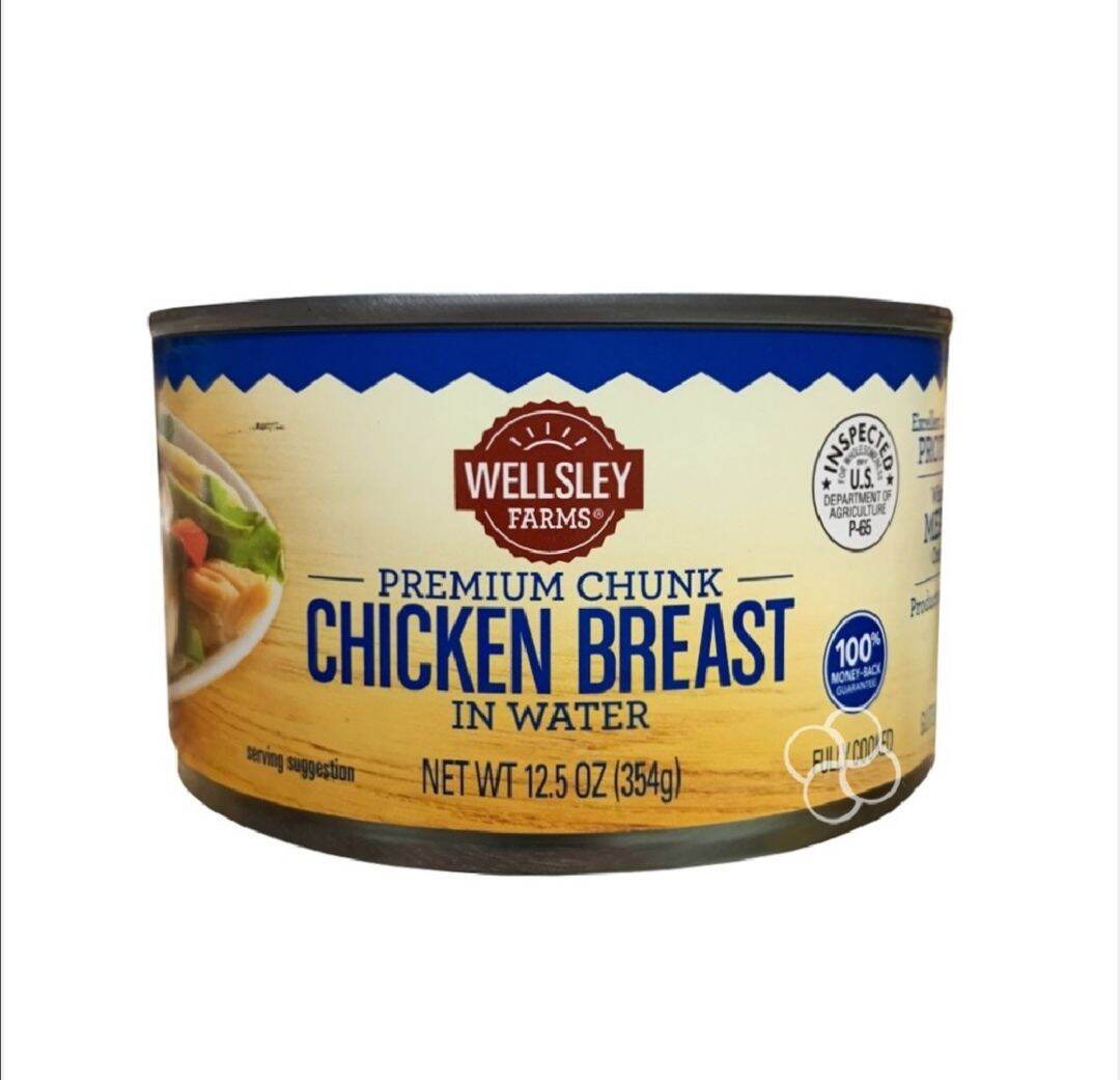 Wellsley Farms Premium Chunk Chicken Breast In Water 354grams An ...