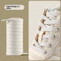 XIANZHAO | Flat Cotton Shoelaces for Onitsuka Tiger Shoes