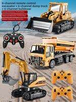 Symper | Large Metal Remote Control Toy Excavator