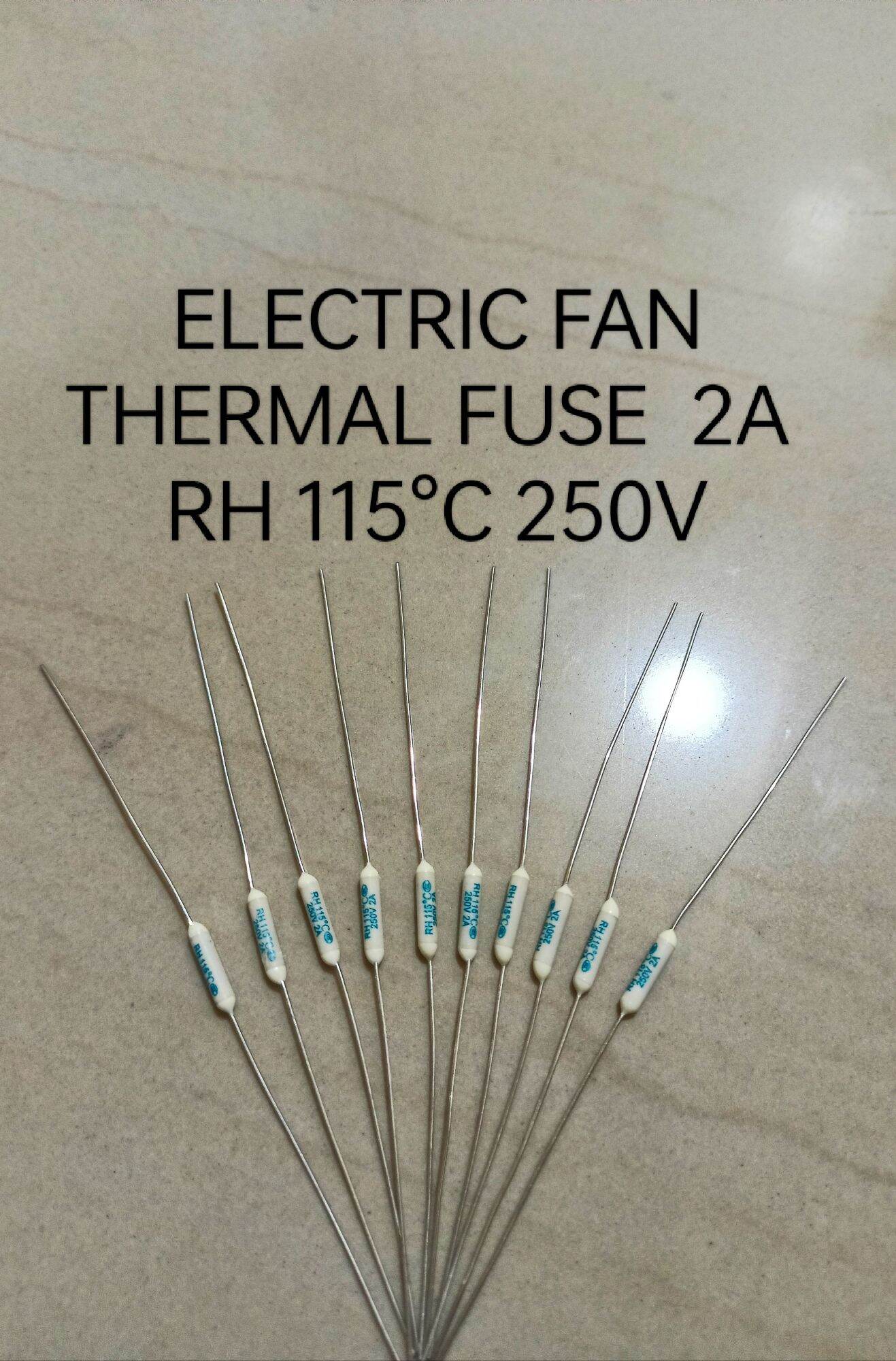 10PCS FOR 75PESOS , electric fan thermal fuse , electric fan fuse