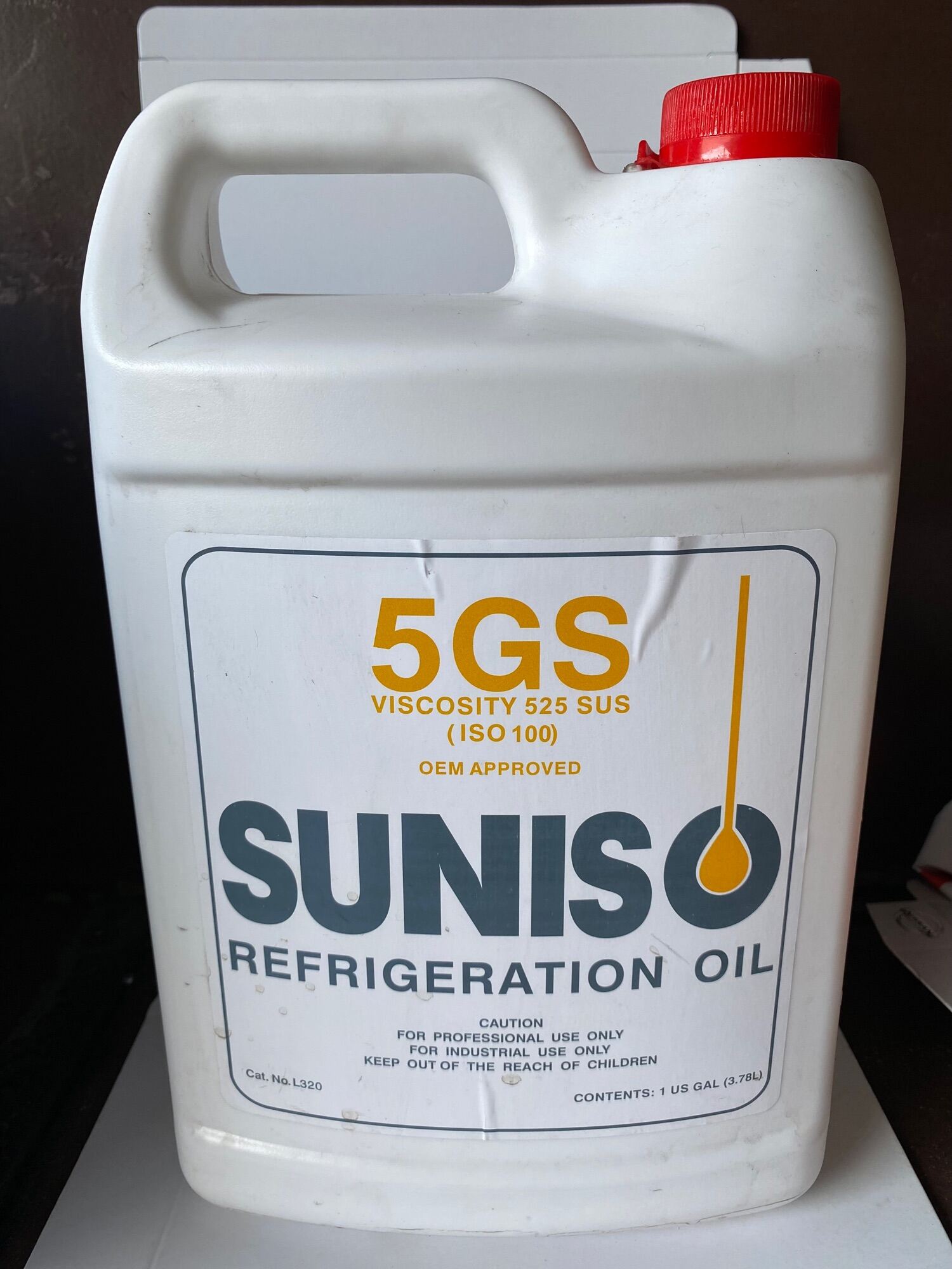 Suniso 5GS 1Gallon Refrigeration Oil Lazada PH