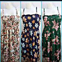 3pcs BUNDLE OF SMOCKING DRESS MINI / SMACKING DRESS MINI FOR WOMEN (ASSORTED PER PACK)