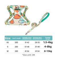Touchdog | Multicolor Dog Harness with Vest for Small Medium Dogs