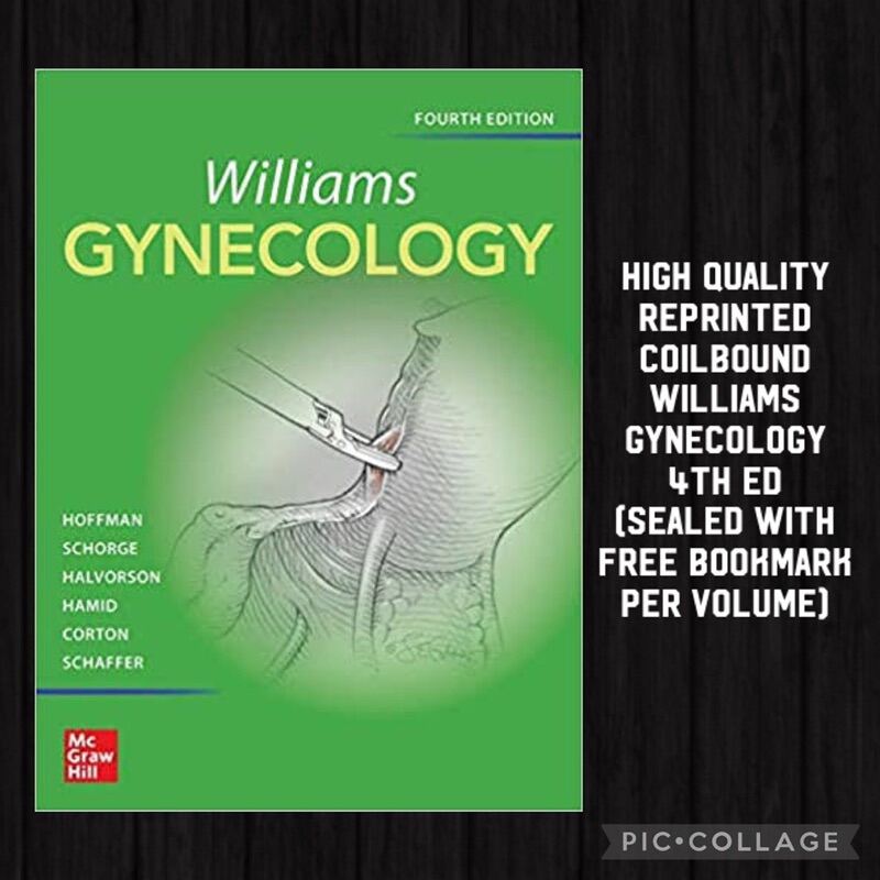 Williams Gynecology 4th Edition OB Gyne Book | Lazada PH