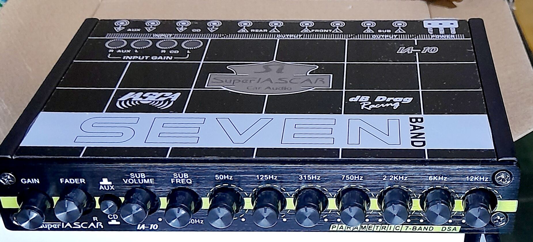 Car Audio 7 Band Equaliser. Super Iascar IA10 Lazada PH