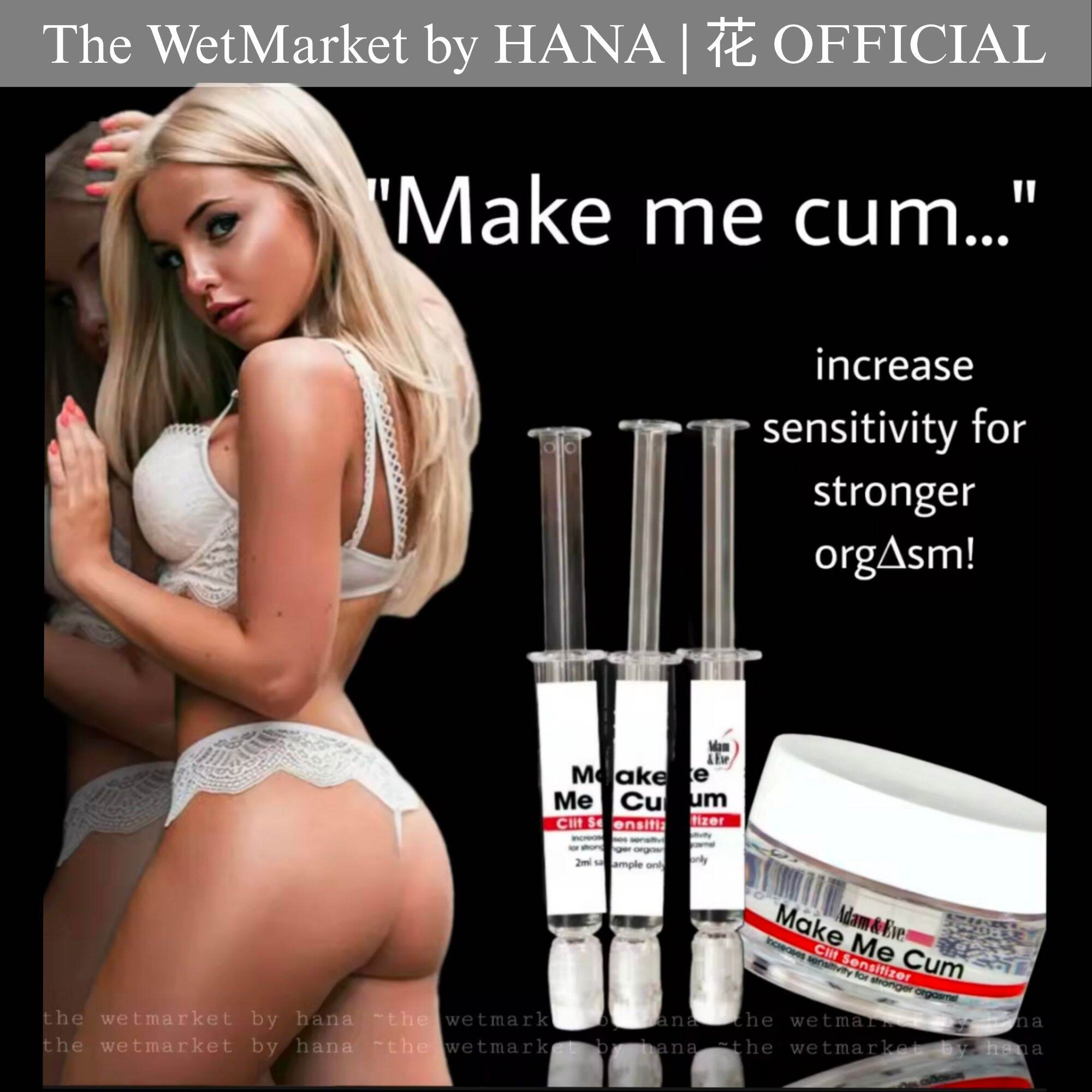 Make Me Cum Gel Lubricant by The WetMarket by HANA | Lazada PH