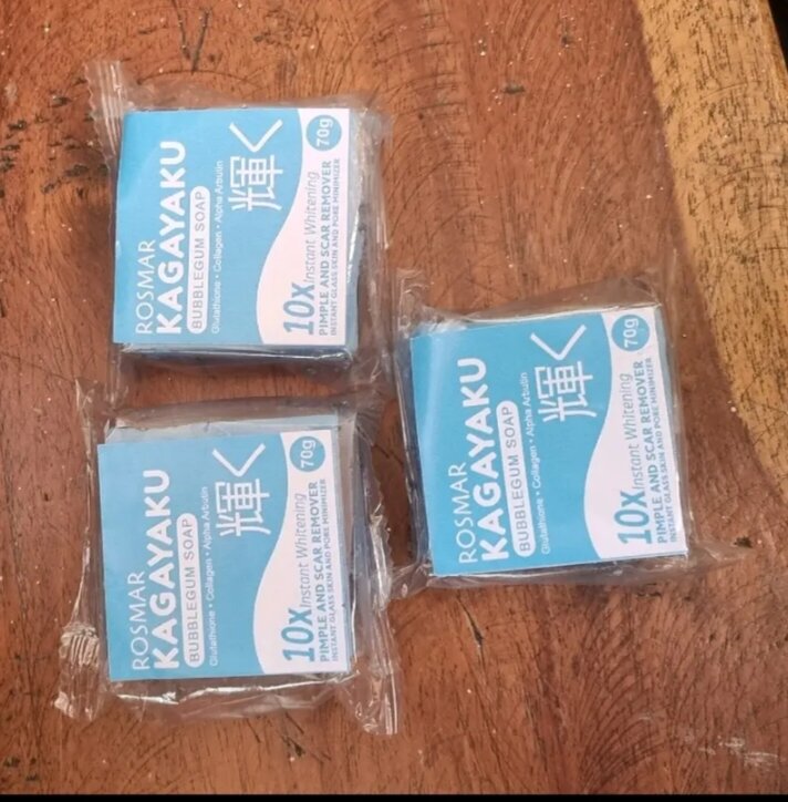 3 for 100 Rosmar Kagayaku Bubble Gum Soap