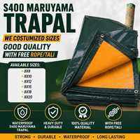 8x8 8x10 8x12 8x15 FEET MARUYAMA TRAPAL