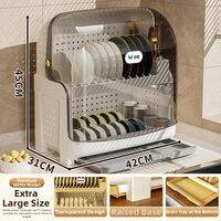 Suncha | Covered Storage Rack for Dishes