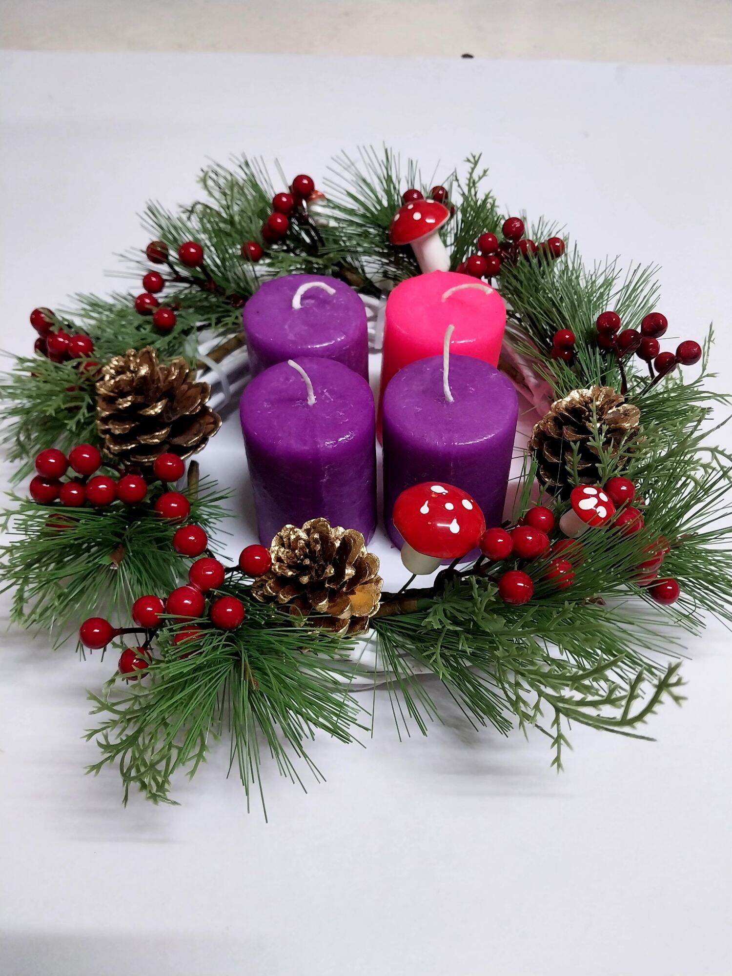 Advent wreath set 3