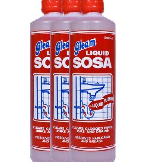 Gleam Liquid Sosa 500mL by 3s Lazada PH