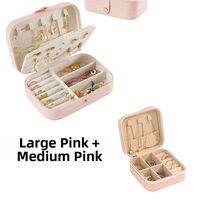 XIANGCAI | Portable High-end Elegant Large Capacity Anti-oxidation Jewelry Box