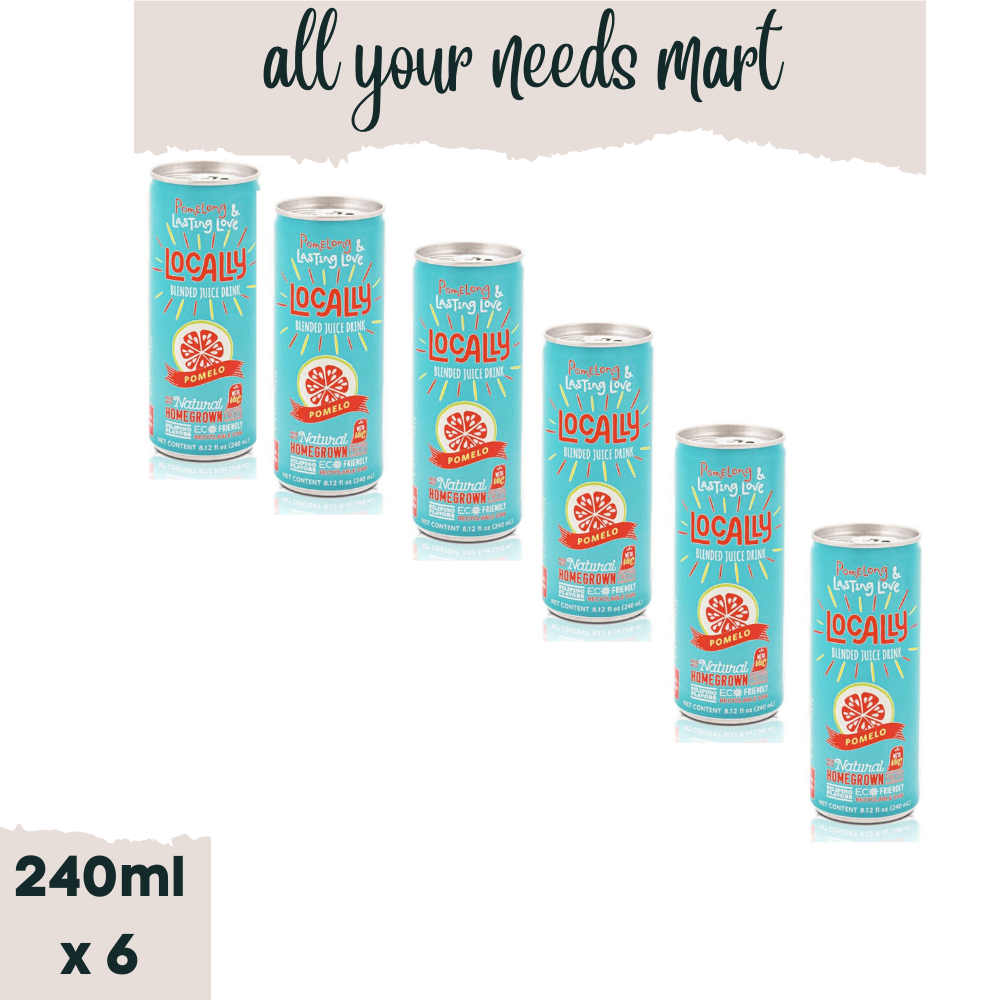 LOCALLY Pomelo Juice Drink 240ml x 6 Lazada PH
