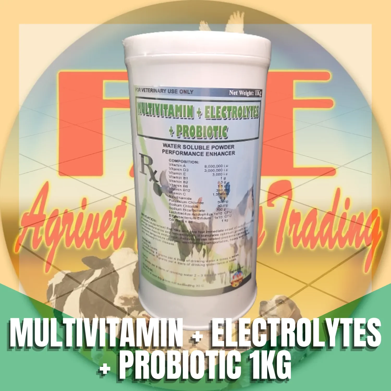 Multivitamins + Electrolytes+Probiotics Lazada PH