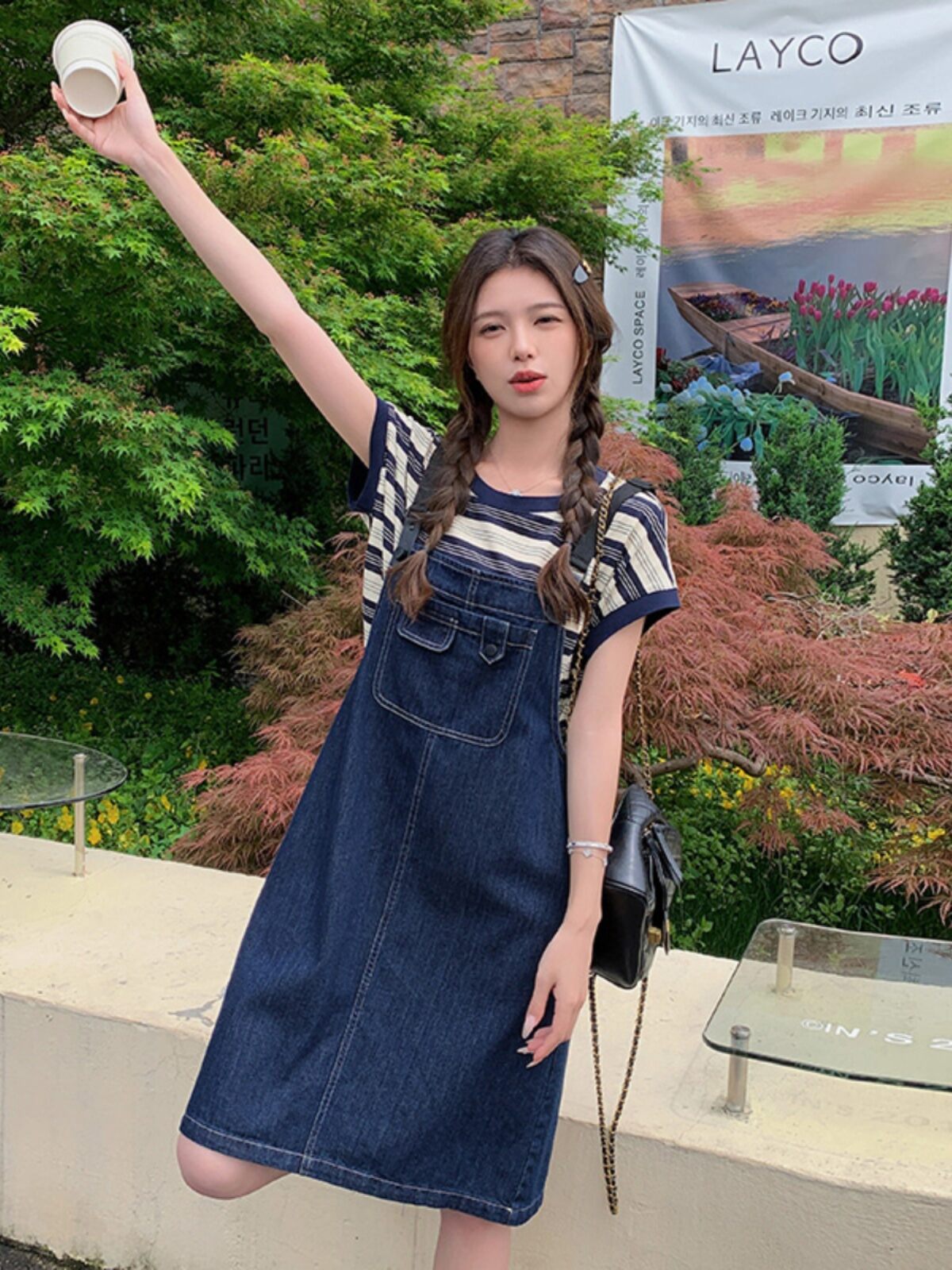 korean style pinafore dress Plaid Wool midi Dress, Wool Pinafore Dress, Pleated Wool Dress, Fit and flare Wool dress women, Winter dress women, Handmade dress C4271