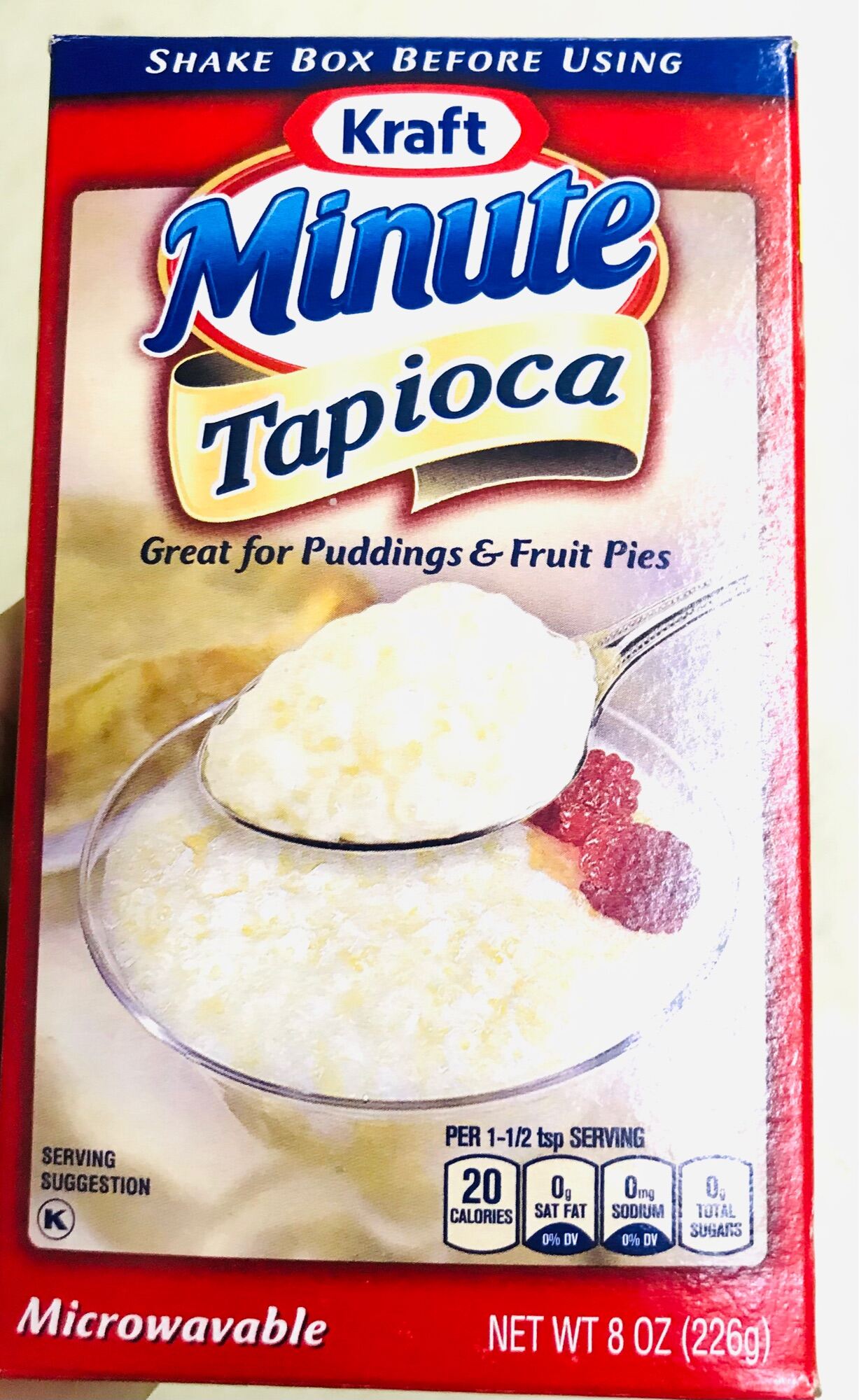 Kraft Minute Tapioca 226g Lazada Ph 2109