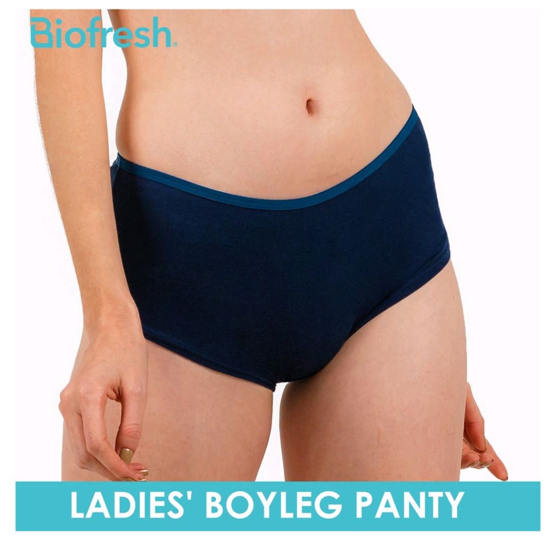 L) Biofresh Ladies' Antimicrobial MODAL Boyleg 3pcs, Women's Fashion,  Undergarments & Loungewear on Carousell