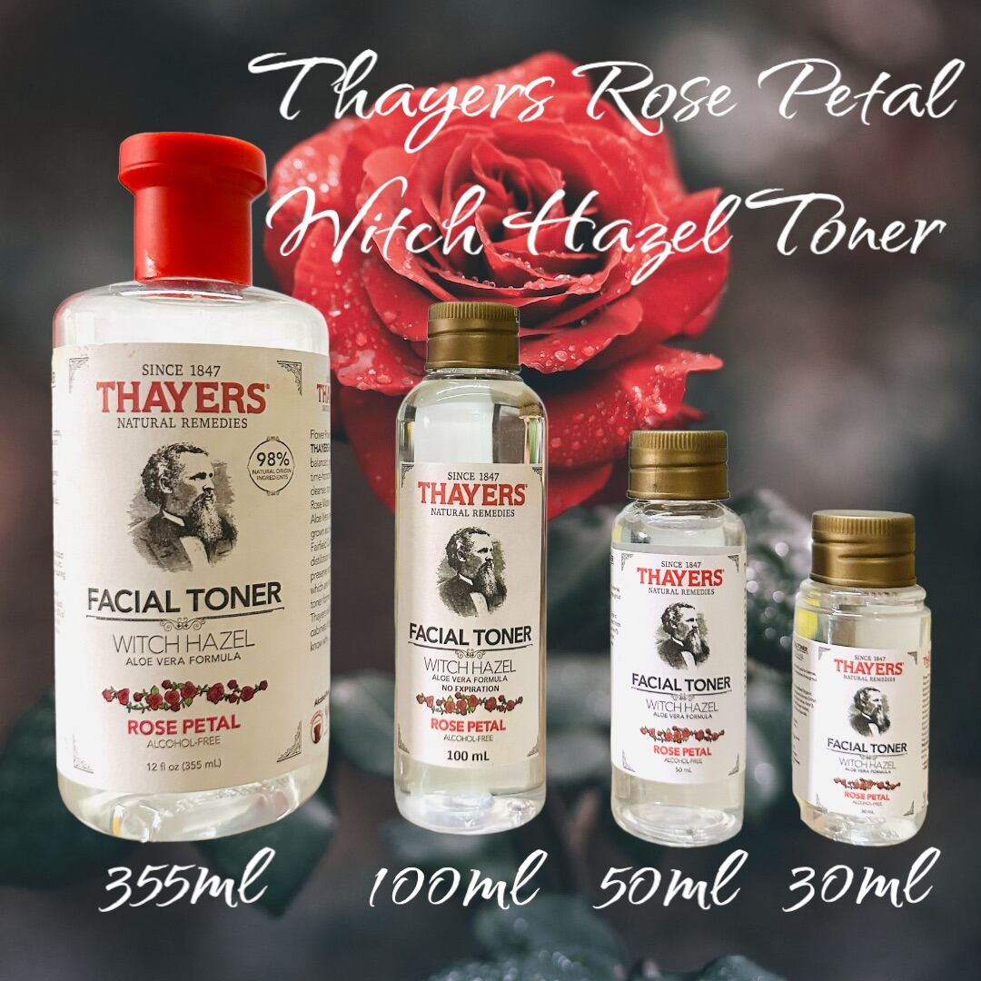 Thayers Witch Hazel Rose Petal Toner Lazada PH