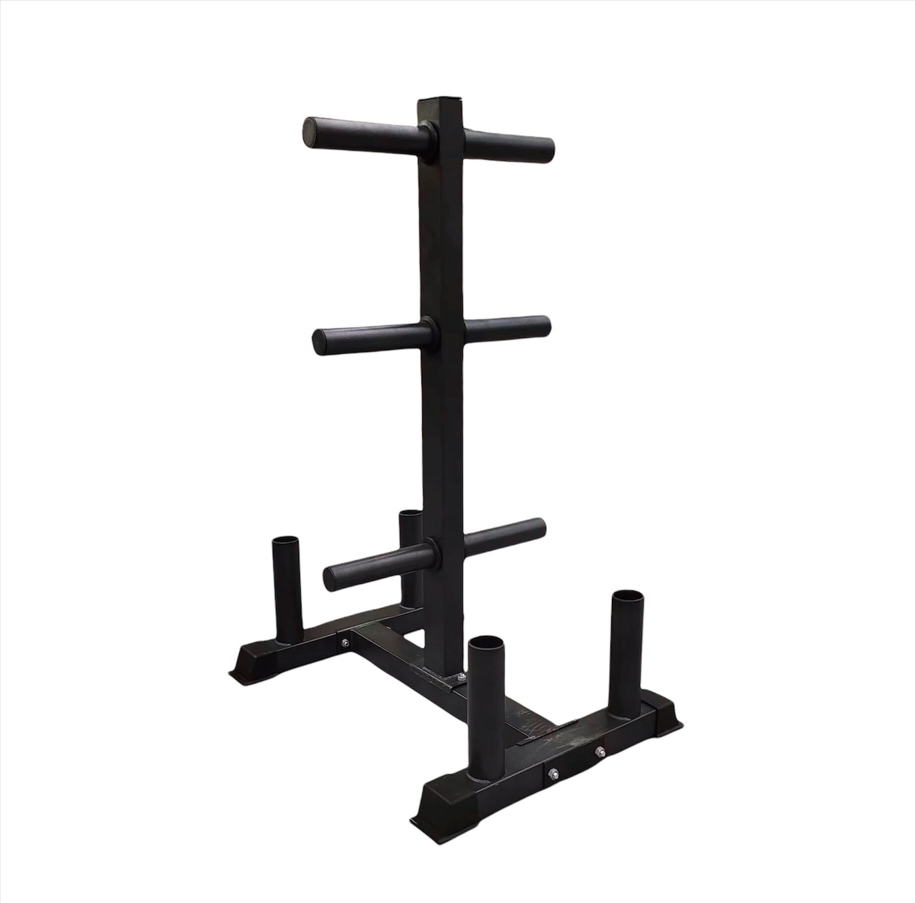 Weight Plate Rack Tree for 2 Inch Plates and Olympic Barbell, Olympic