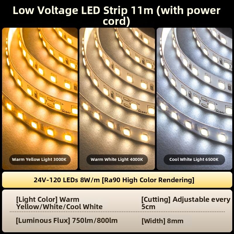 Philips | COB 24V Low Voltage Self-Adhesive LED Strip Light