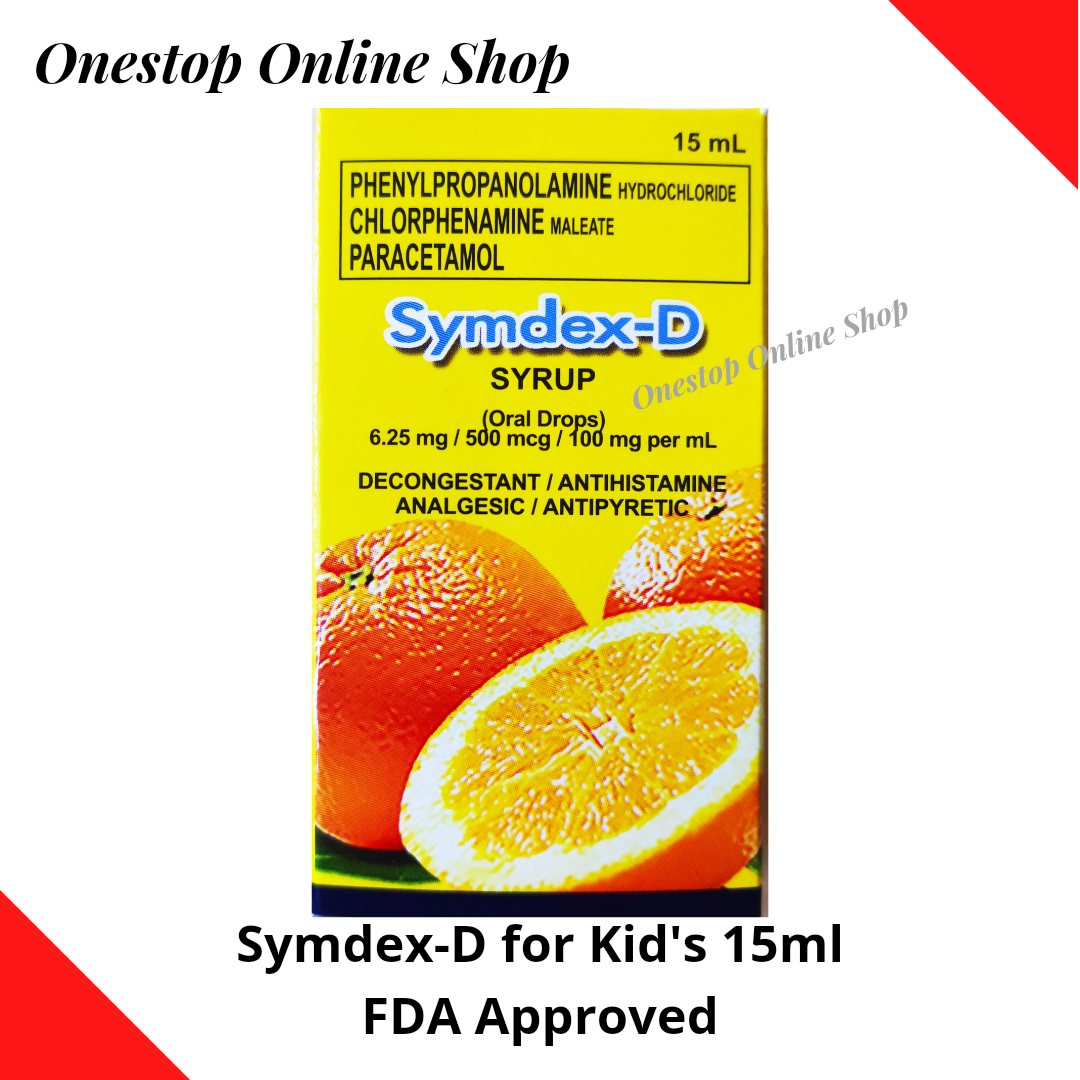 Symdex D For Kids Syrup 15ml Lazada Ph