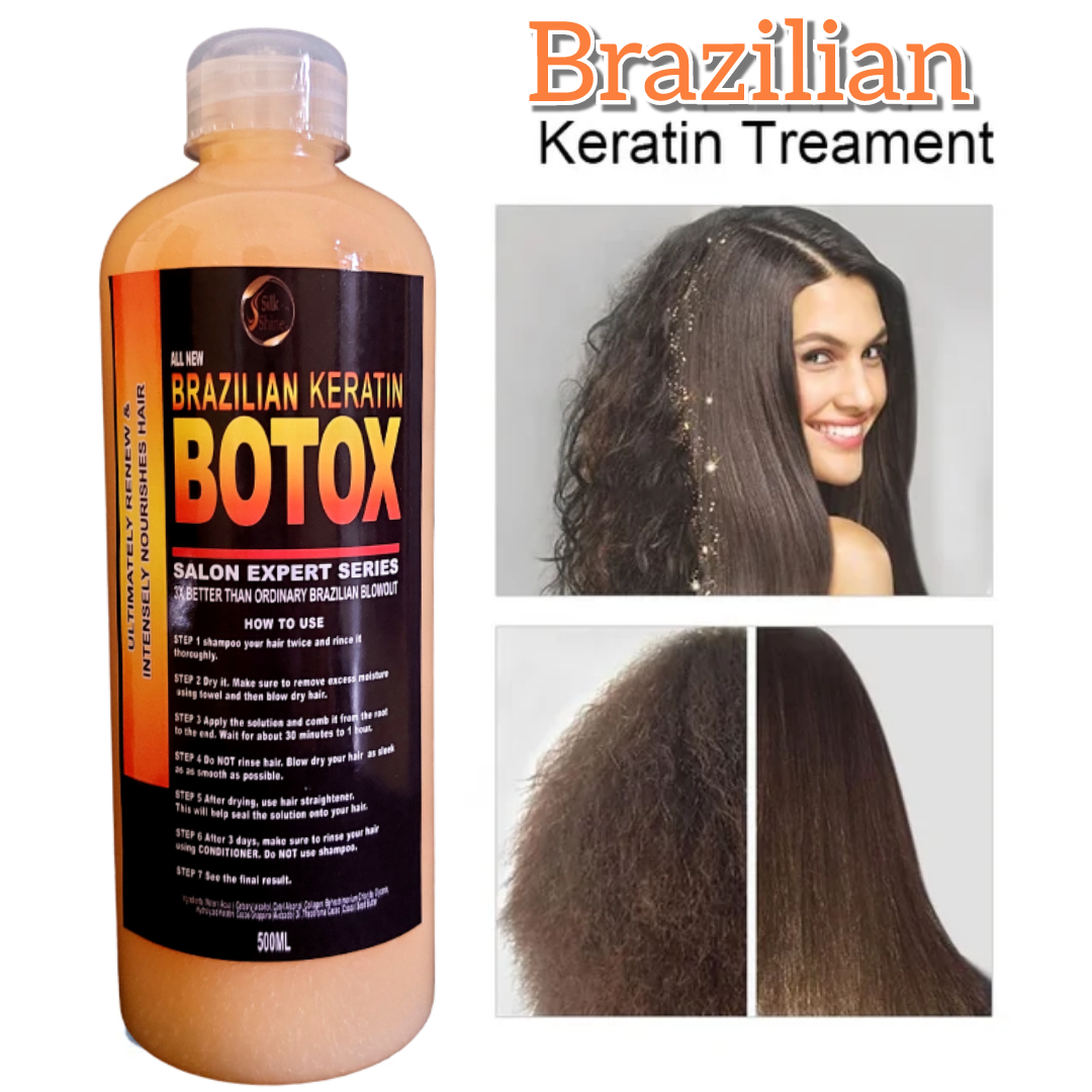 Botox Salon Keratin Treatment Brands BTC Silk And Shine 300ml