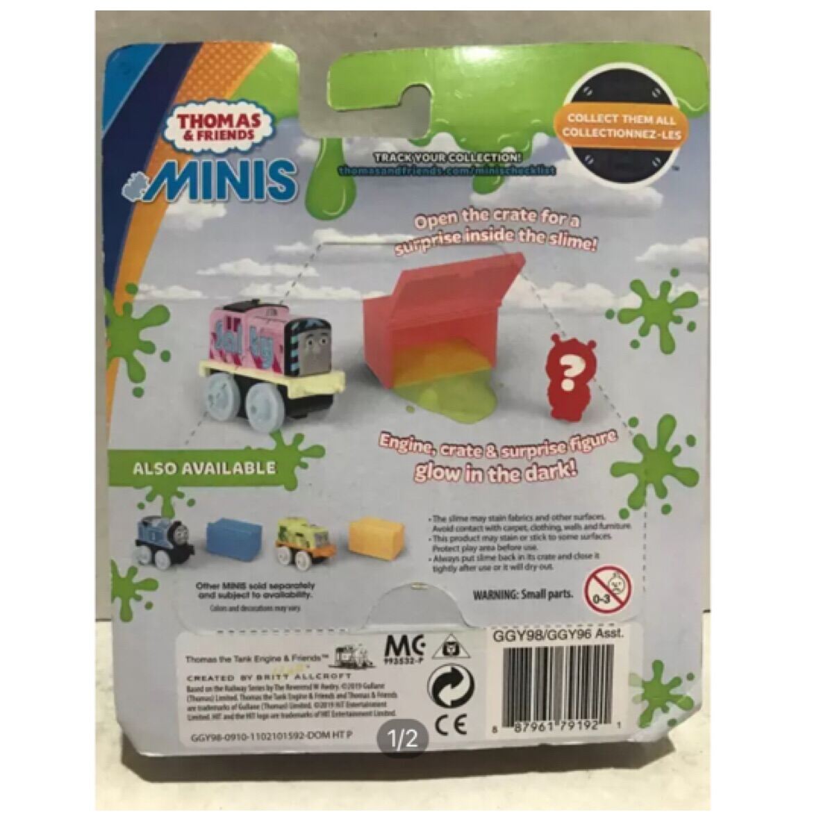 THOMAS & FRIENDS MINIS ' SALTY ' SLIMY CARGO SURPRISE | Lazada PH