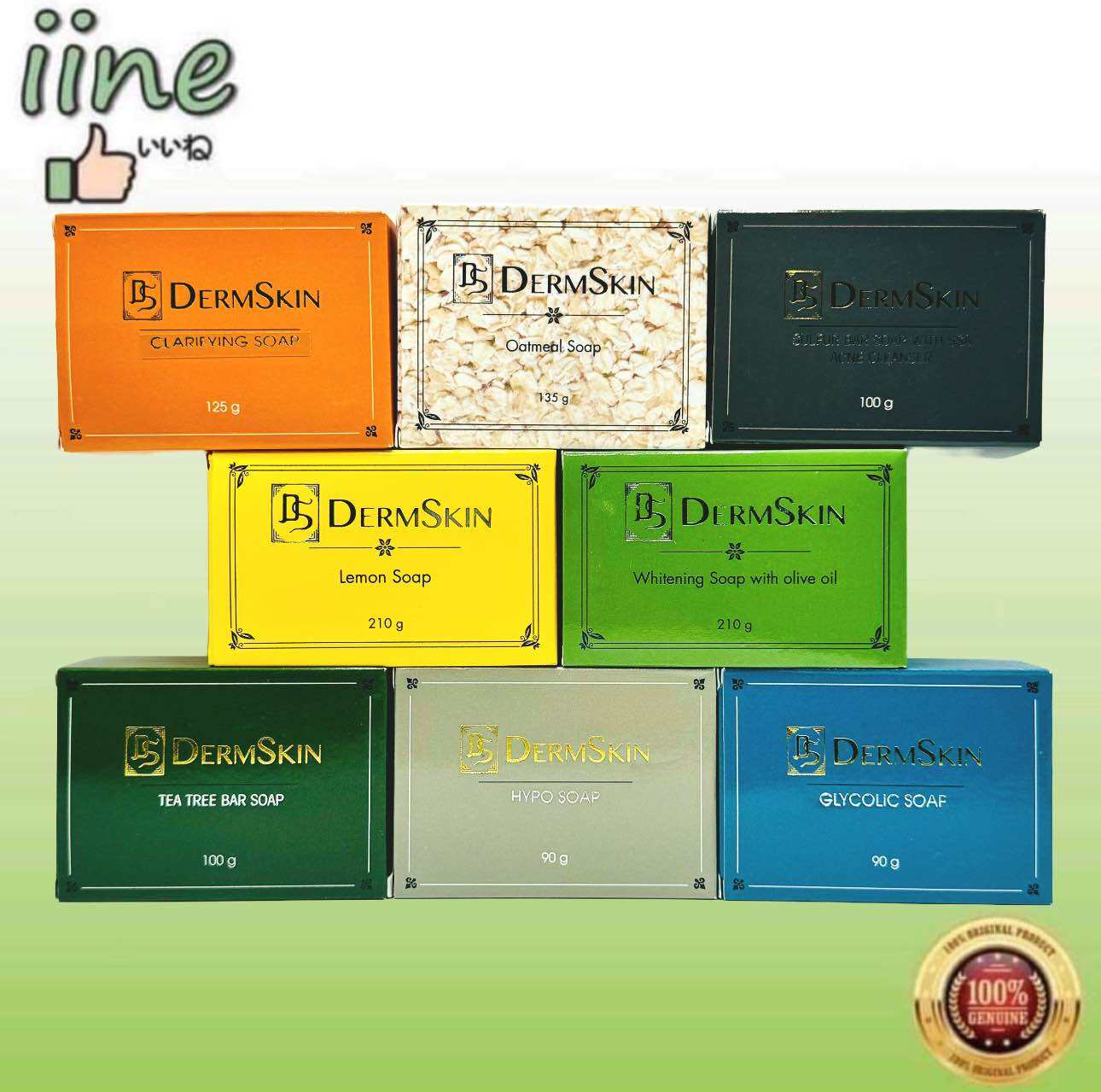 DERMSKIN TeaTree Soap - Clarifies and Whitens with Olive Oil