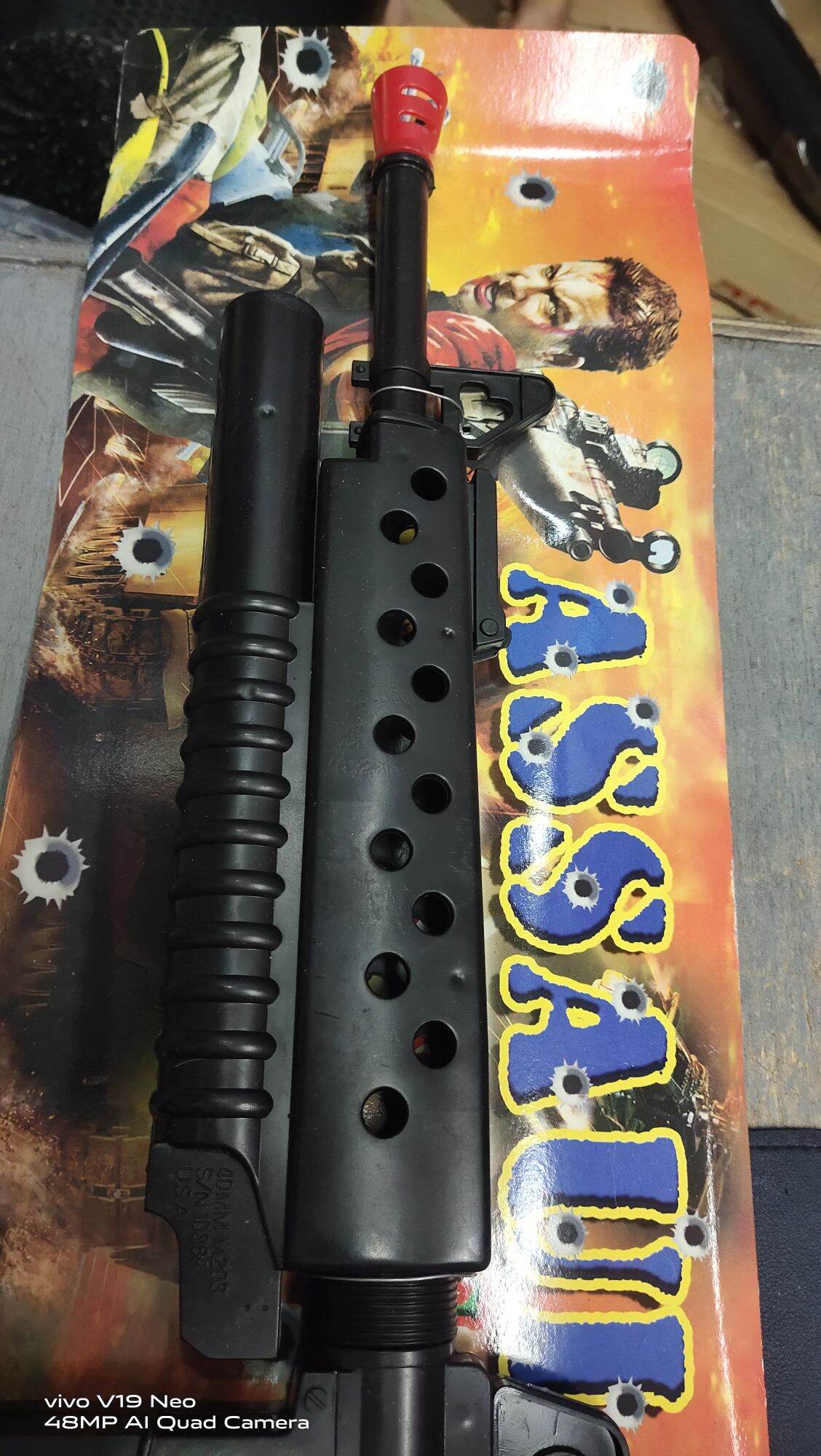 Dynamic Defender Vibrating Sound Toy Gun for Kids - Realistic Playtime Fun. 