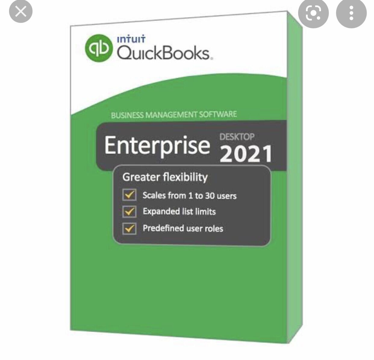 Quickbooks Enterprise 21.0 with Advanced Inventory (One Time Payment