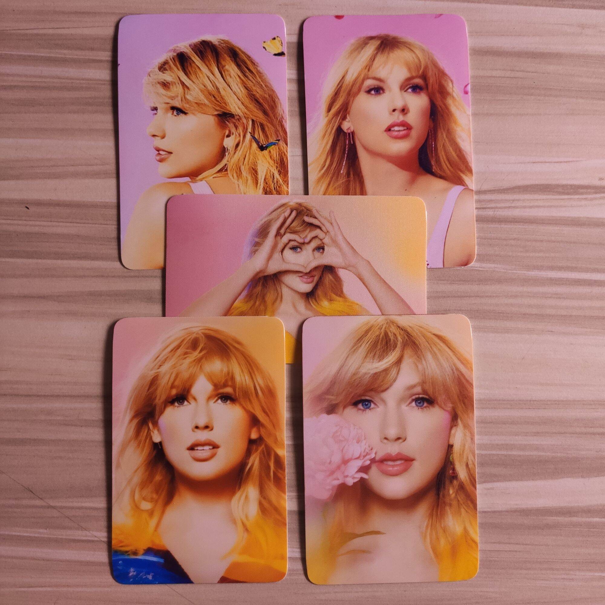 LOVER Taylor Swift 5pcs Set Photocards High Quality  Swiftie merch photo decor. 