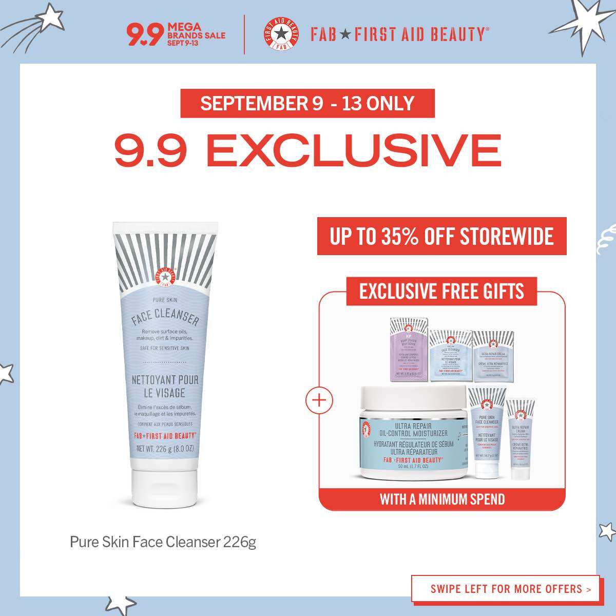 First Aid Beauty Pure Skin Face Cleanser 226g Lazada PH