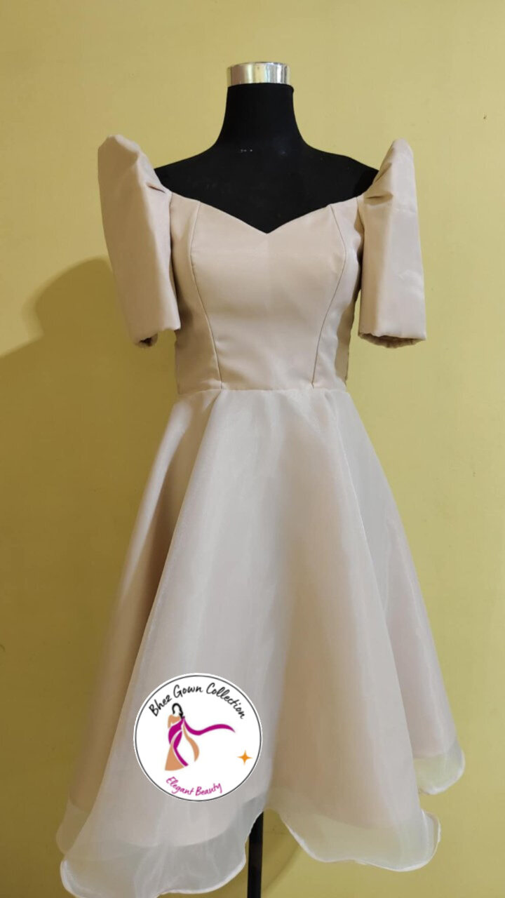 princess polly baby blue dress Filipiniana Dresses main image 1