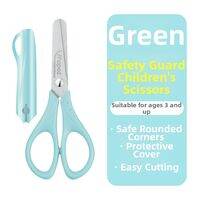 Maped | Child Safety Scissors with Protective Cover Small Round Tip
