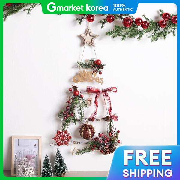 Artbox | Artbox/Flower Tree Christmas Wall Tree Led Shiny Rocky Wood 60cm Presyo 4,853 Piso*Libreng Shipping