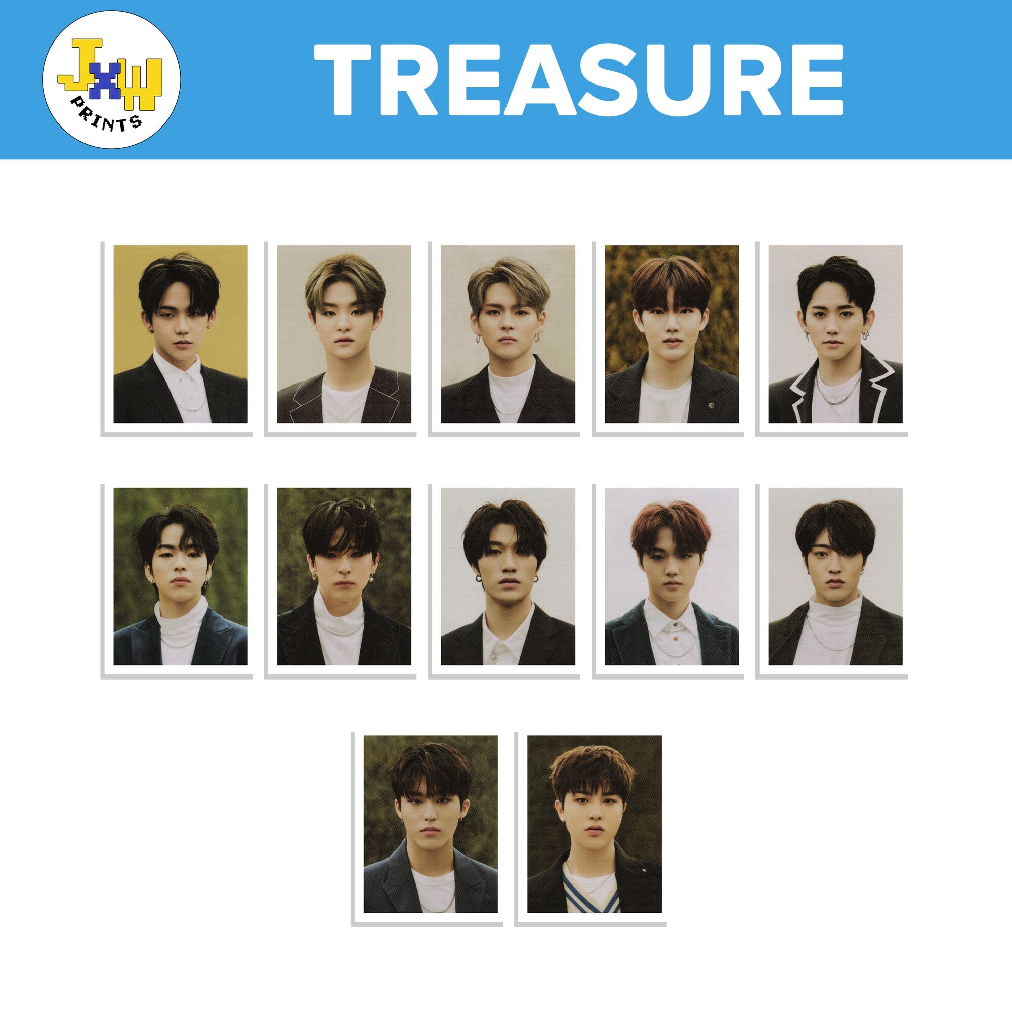 TREASURE 2021 Welcoming Collection ID Photo Set | Lazada PH