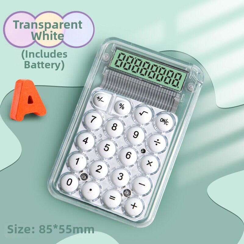 Cute Aesthetic Mechanical Key Calculator