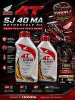 HONDA RED ENGINE OIL SJ40 MA 4T ORIGINAL HONDA GENUINE