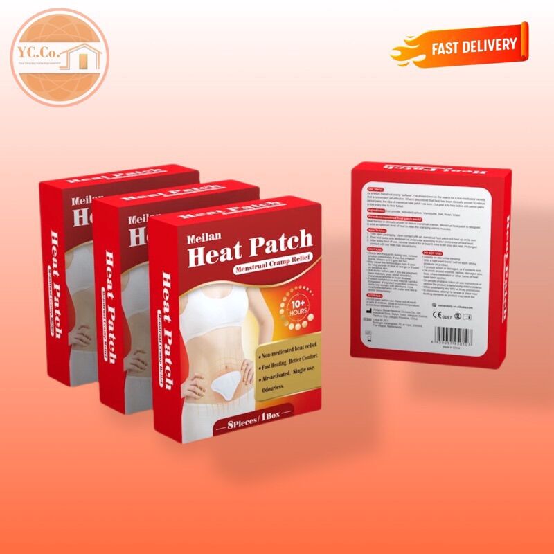 Menstrual Cramp Relief Natural Hot warm Self adhesive 8 / box Lazada PH