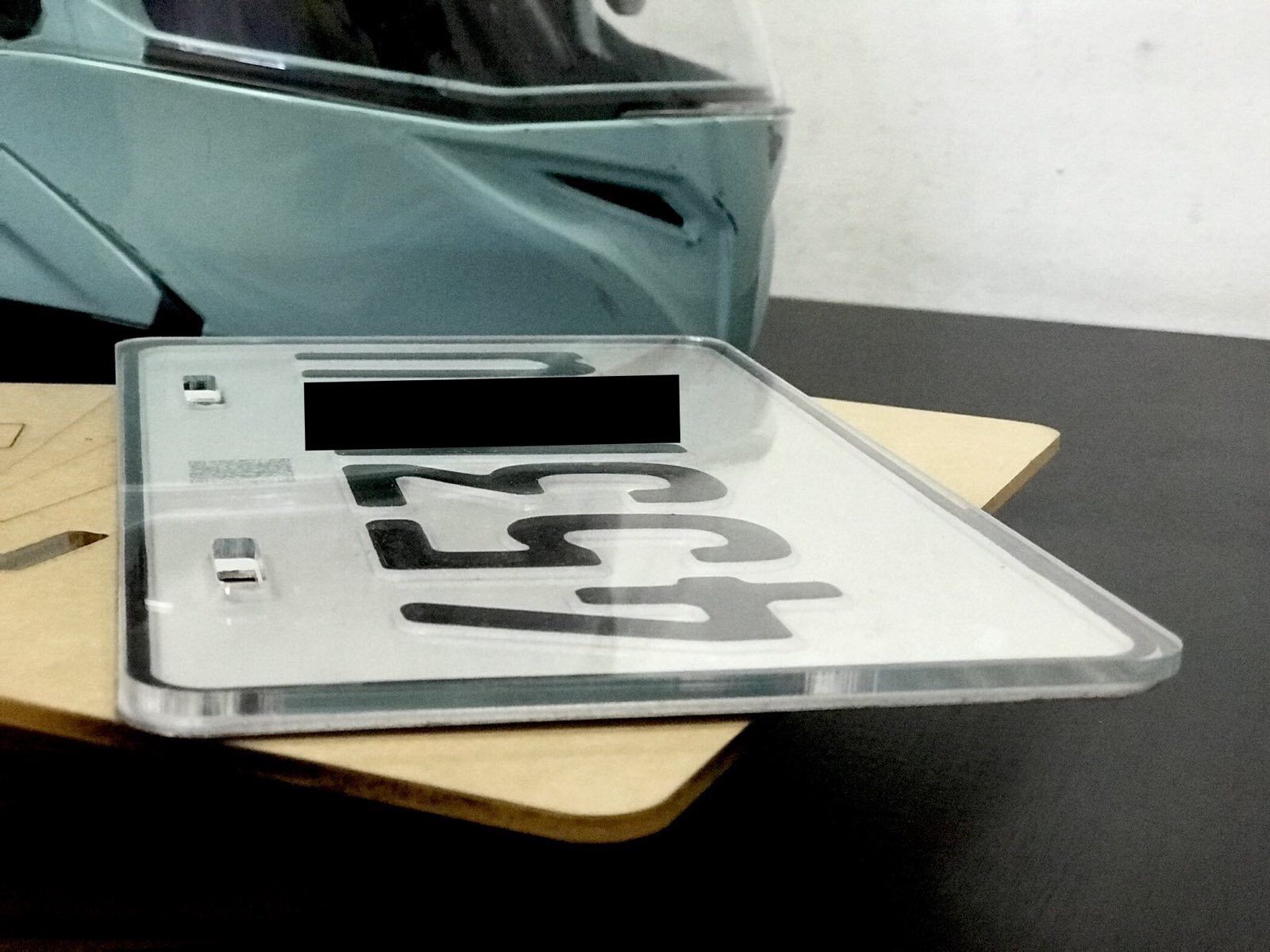 Motorcycle plate cover (New plate) Lazada PH